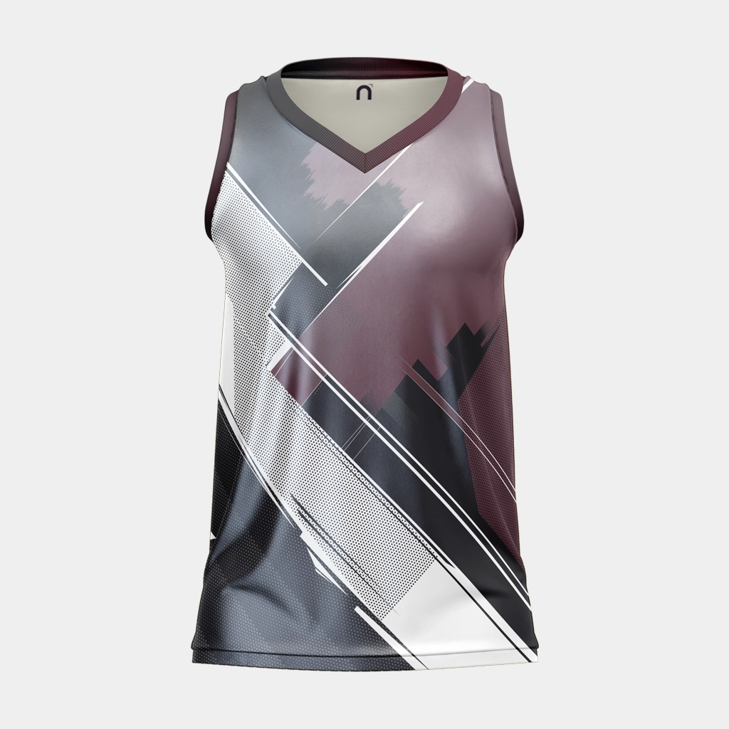 Mens V Neck Sleeveless Jersey (Dot Knit 160 GSM, Grando (Standard Quality - Fast Turnaround), Standard (2-Pass Recommended), Black, 22)