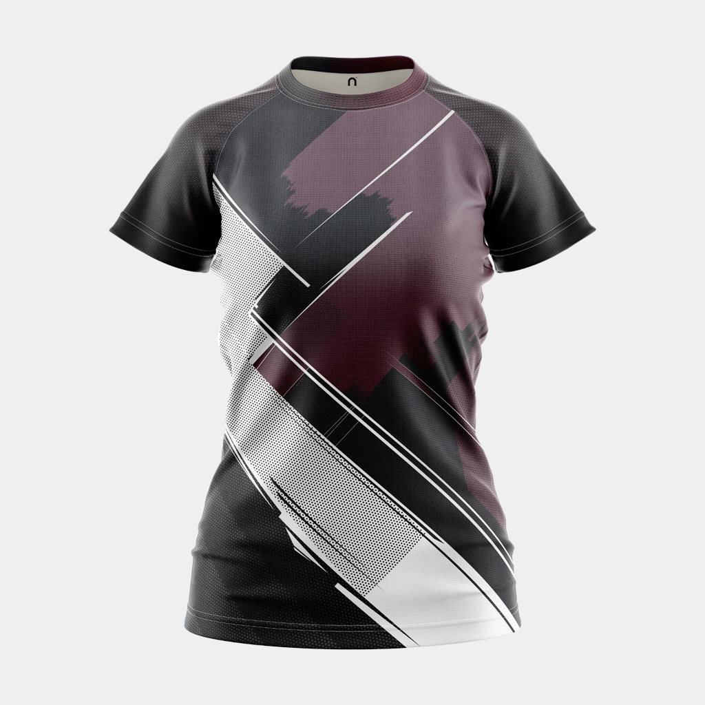 Women Crewneck Raglan Half Sleeve Jersey