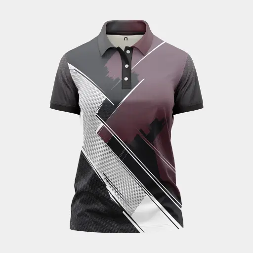 Women V Neck Half Sleeve Jersey